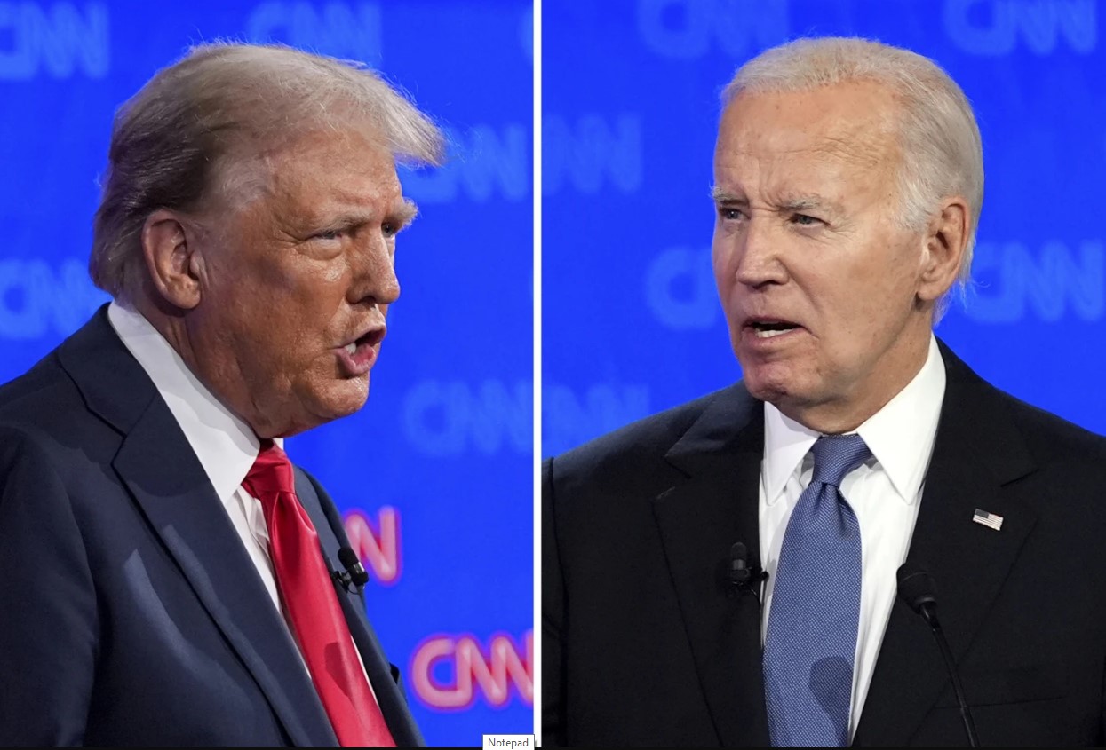 Trump y Biden