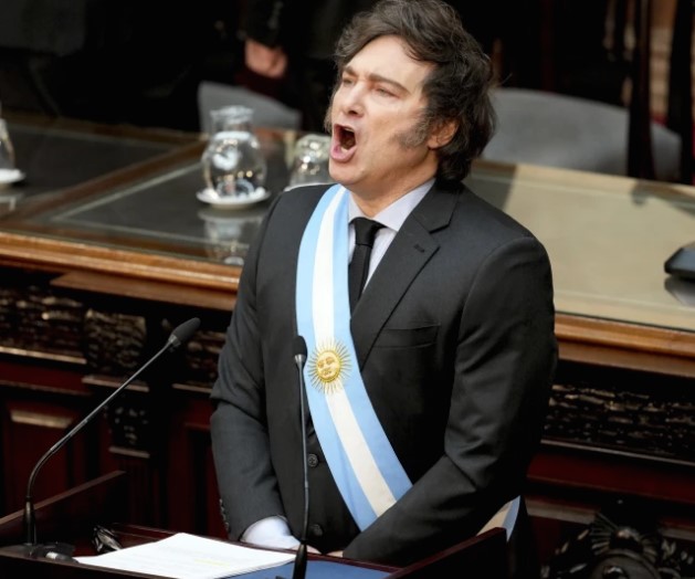 Milei promete