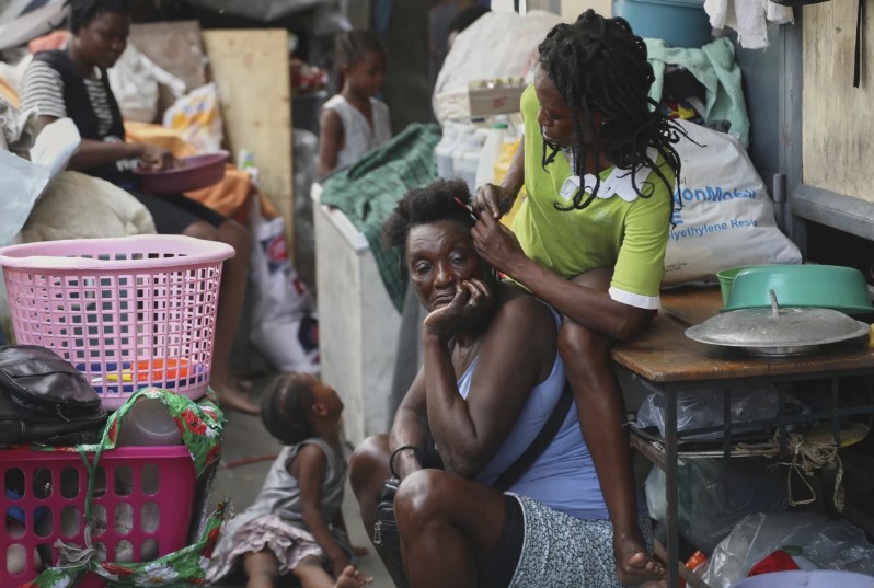 Haitianos hambre